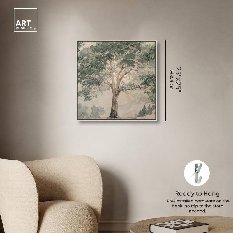 Emanating Branches I Canvas by Art Remedy