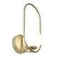 preview thumbnail 1 of 7, Artika Bloom Integrated LED Wall Sconce Light Gold