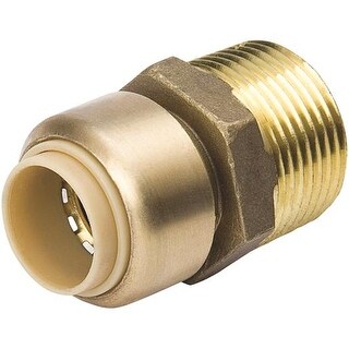 Gomito A 90° Per Tubo Da 1/2 Pollice - Raccordo ADPT 3/4 MPT X 1/2 Barb - Plastica Resistente (1 Pezzo)