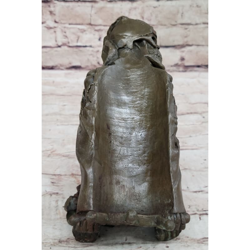 Art Deco Gothic Large Skeleton Skull Wine Holder Restaurant Bar Decor Decoration