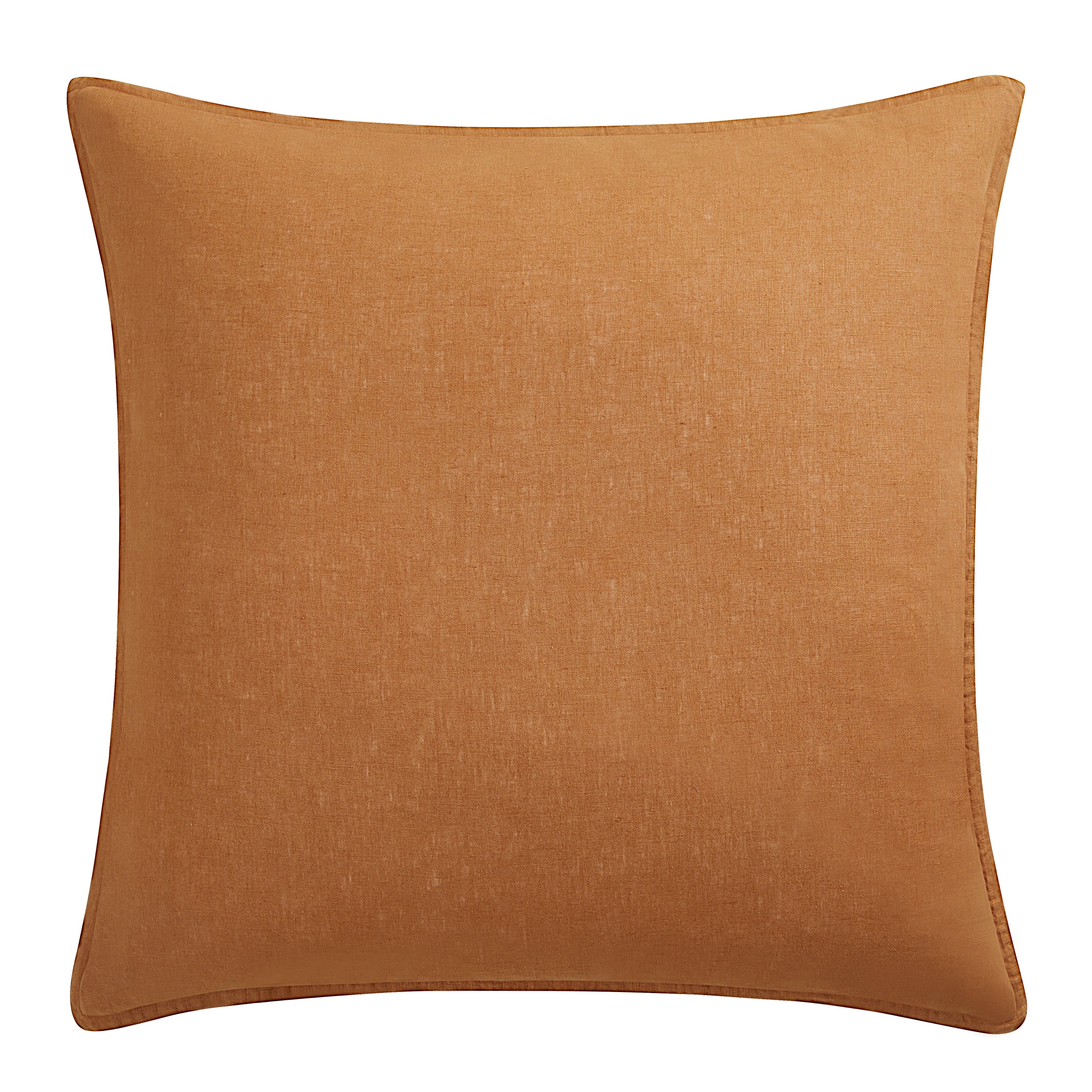 HiEnd Accents 100% French Flax Linen Euro Sham, 27"x27"