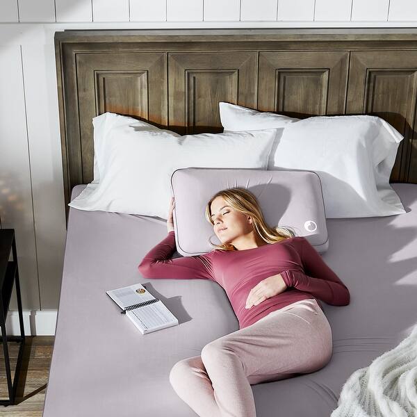 Shop Aromatherapy 3 Lavender Essential Oil Infused Memory Foam Mattress Topper Overstock 31431533