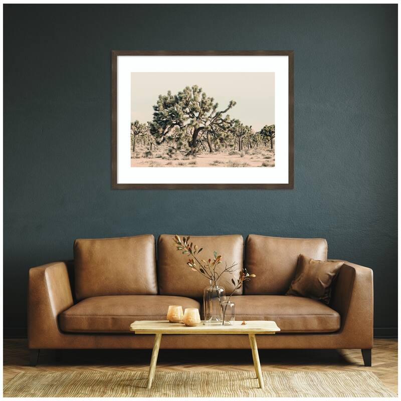Kate and Laurel Joshua Tree No. 1 by Alicia Bock Framed Wall Art Print