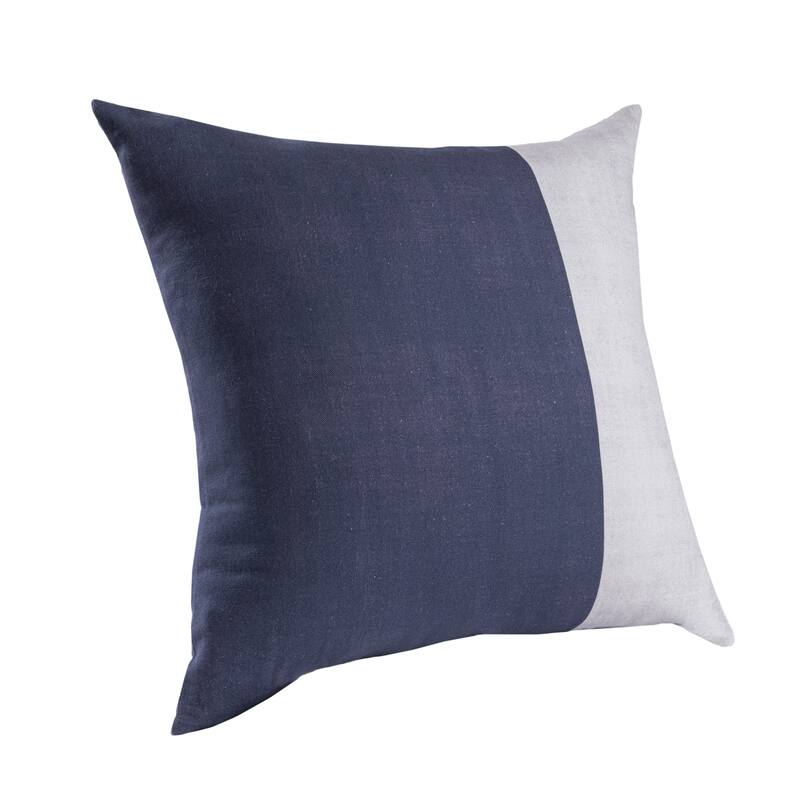 Sevita Patchwork Contemporary Printed Hand-Woven Indoor Throw Pillow