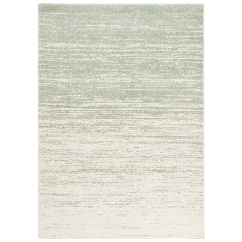 SAFAVIEH Adirondack Vera Modern Ombre Distressed Area Rug - 4' x 6' - Sage/Ivory