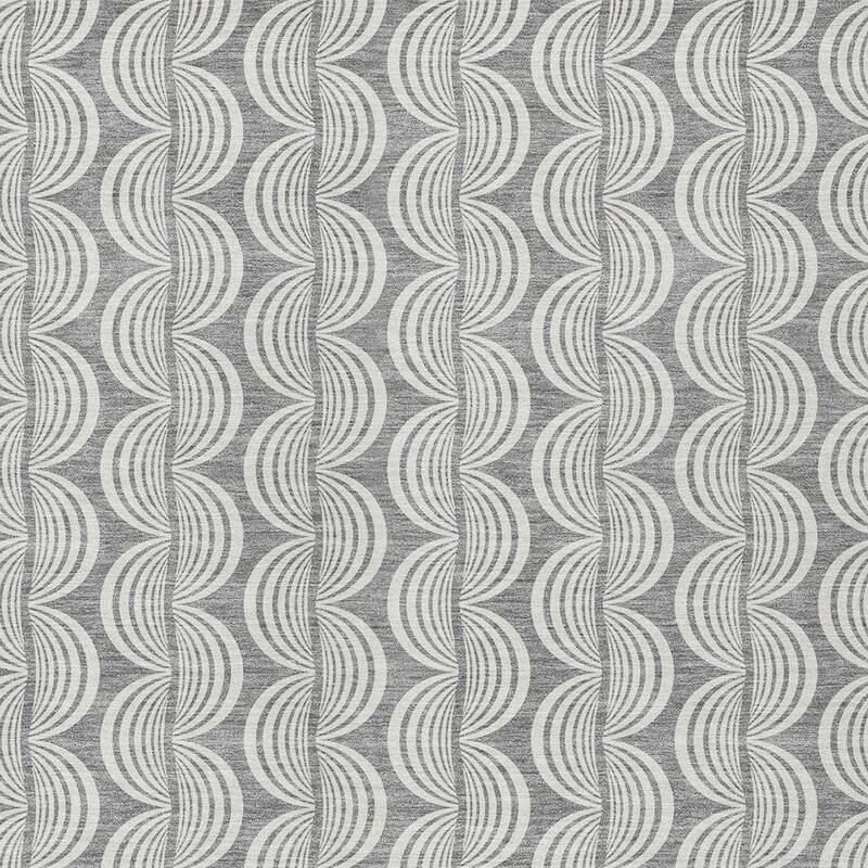 HomeRoots Ogee Transitional Rectangle Outdoor Rug