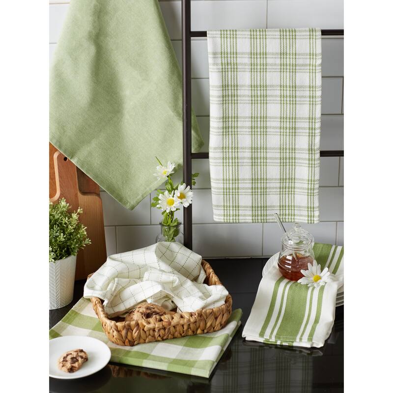 DII Asst Vintage Everyday Dishtowel (Set of 5)