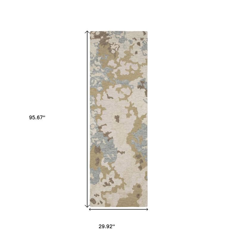 HomeRootsAbstract Modern Rectangle Area Rug