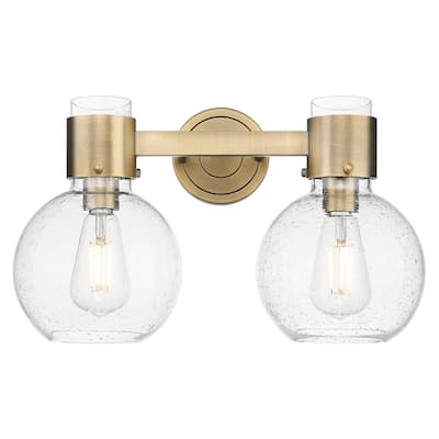 Innovations Lighting 464-2W-G464B-7SDY Lawton Sphere 2 Light 16" Wide
