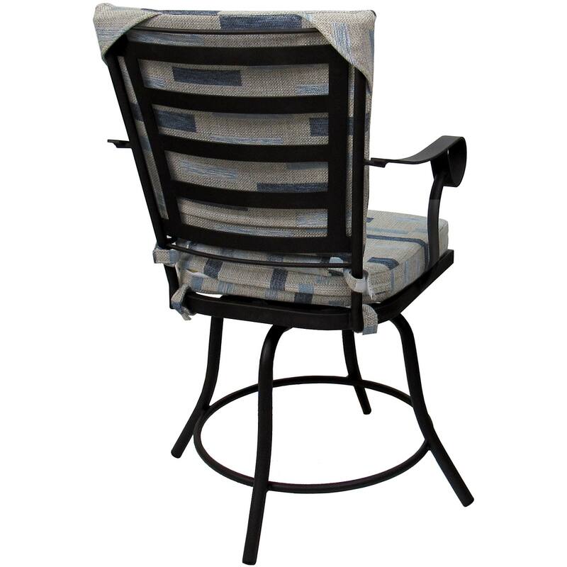 Outdoor or Indoor Patio Swivel Dining Chair - Jamey