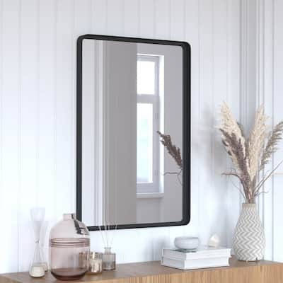 Large Rectangular Accent Mirror with 2 Inch Deep Frame