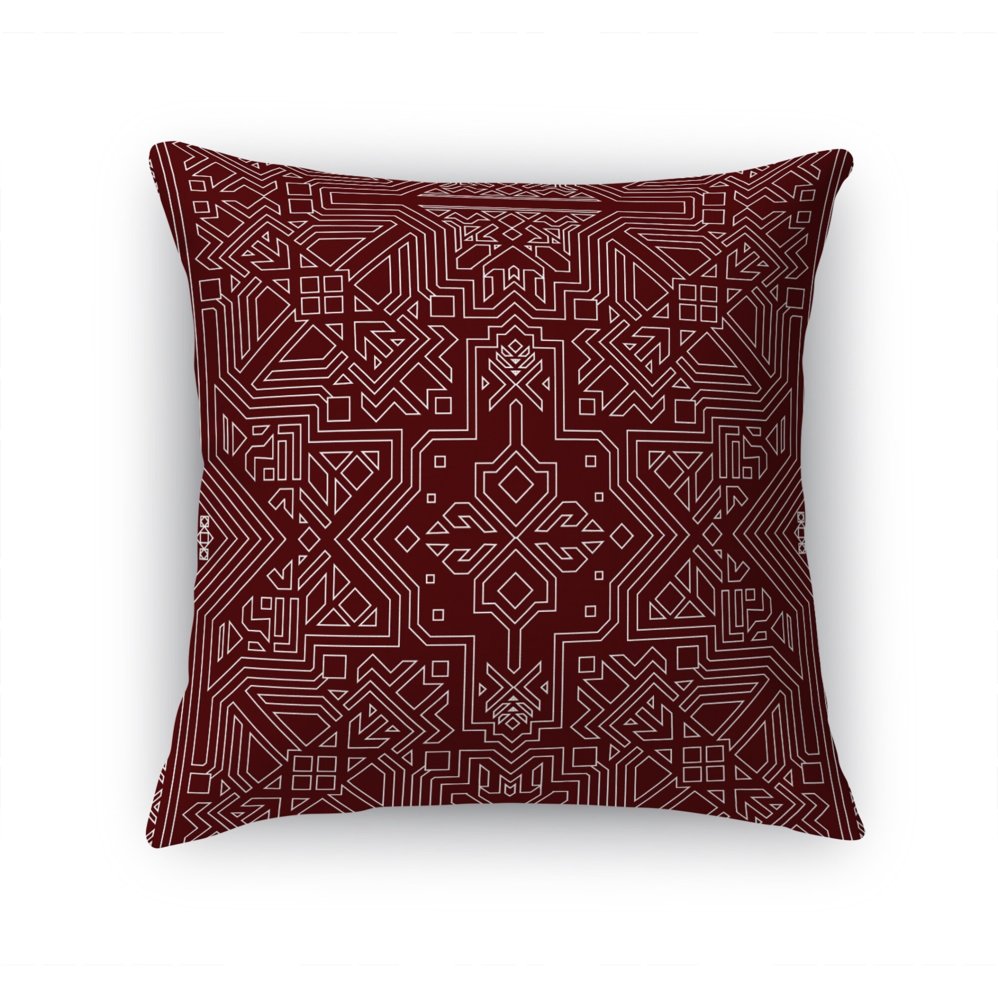 Burgundy deals accent pillows