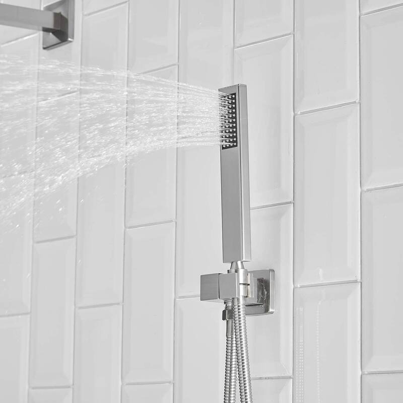 WIZ 2-Spray 10 in. Wall Mount Shower Head System Shower Faucet