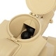 preview thumbnail 11 of 15, 24V Kids Ride-On Thunder Tank with Rotating Turret and Remote Control, Military Toy Truck for Boys and Girls, Ages 3-8 - Yellow