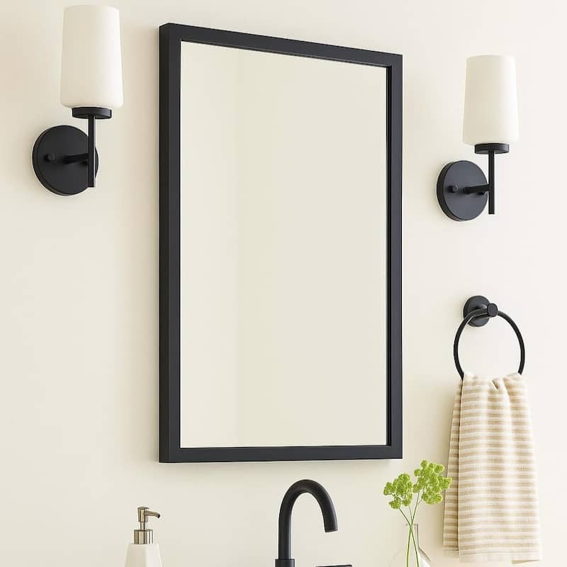 TEHOME Haddison Recessed Framed Medicine Cabinet with Mirror