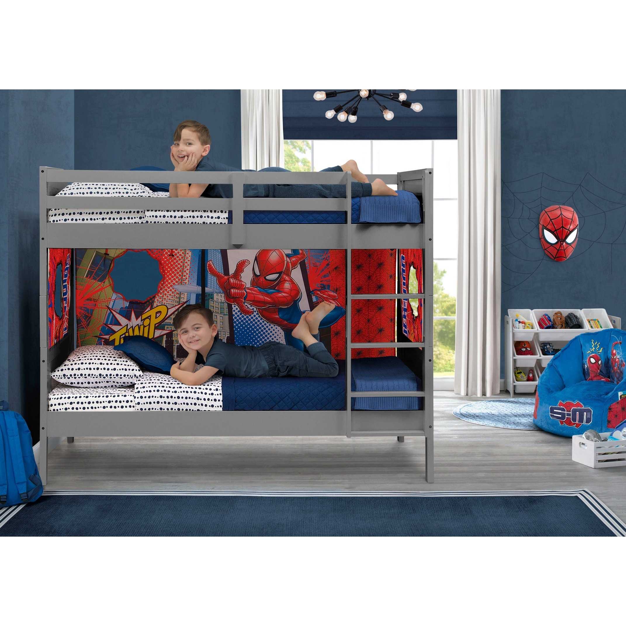 Spiderman store bunk bed