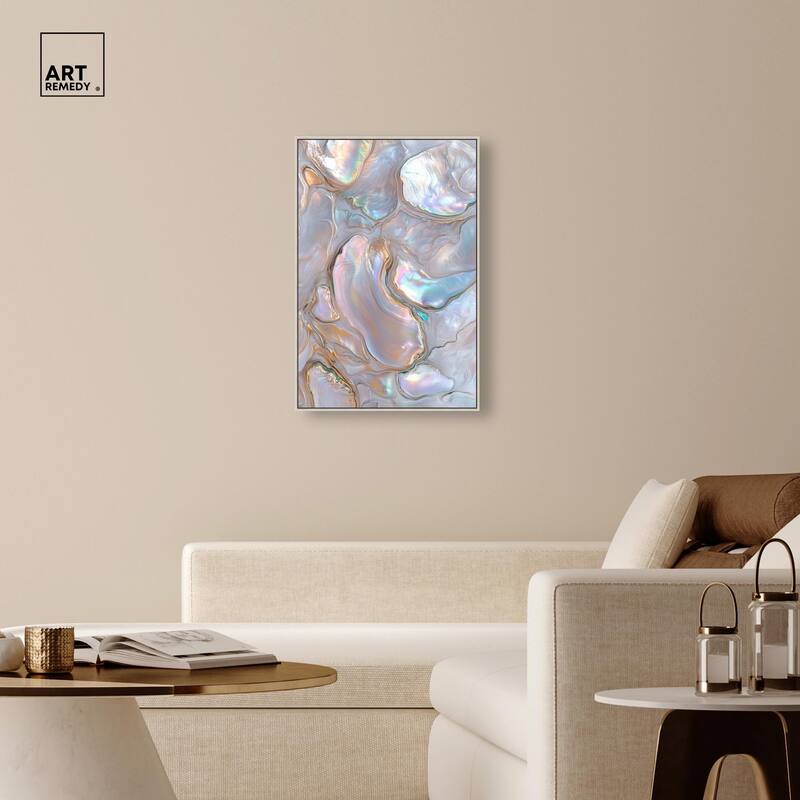 Fluid Preciousness III Canvas by Art Remedy