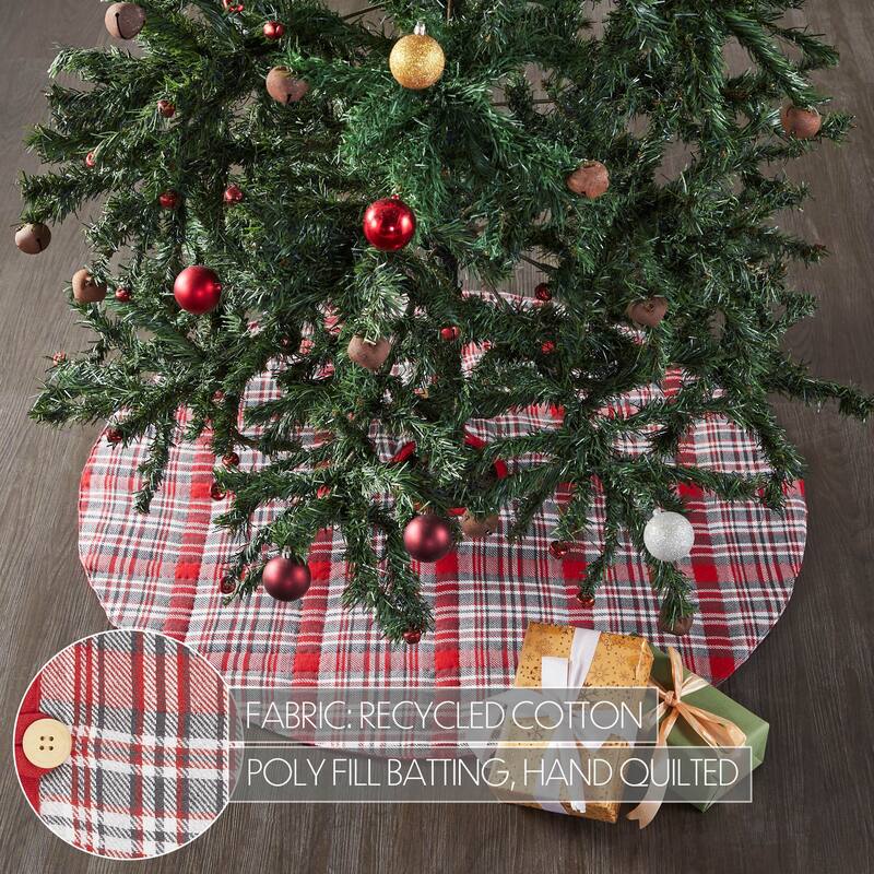 Gregor Plaid Tree Skirt 24