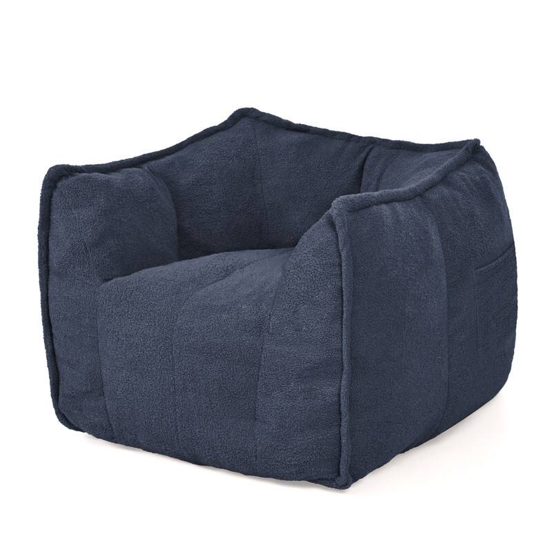 Teddy Fleece Single Bean Bag Chair
