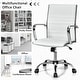 preview thumbnail 35 of 40, Gymax PU Leather Office Chair High Back Conference Task Chair