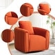 preview thumbnail 4 of 8, Swivel Barrel Chair, Comfy Round Accent Sofa Chair, 360 Degree Swivel Barrel Club Chair, Leisure Arm Chair