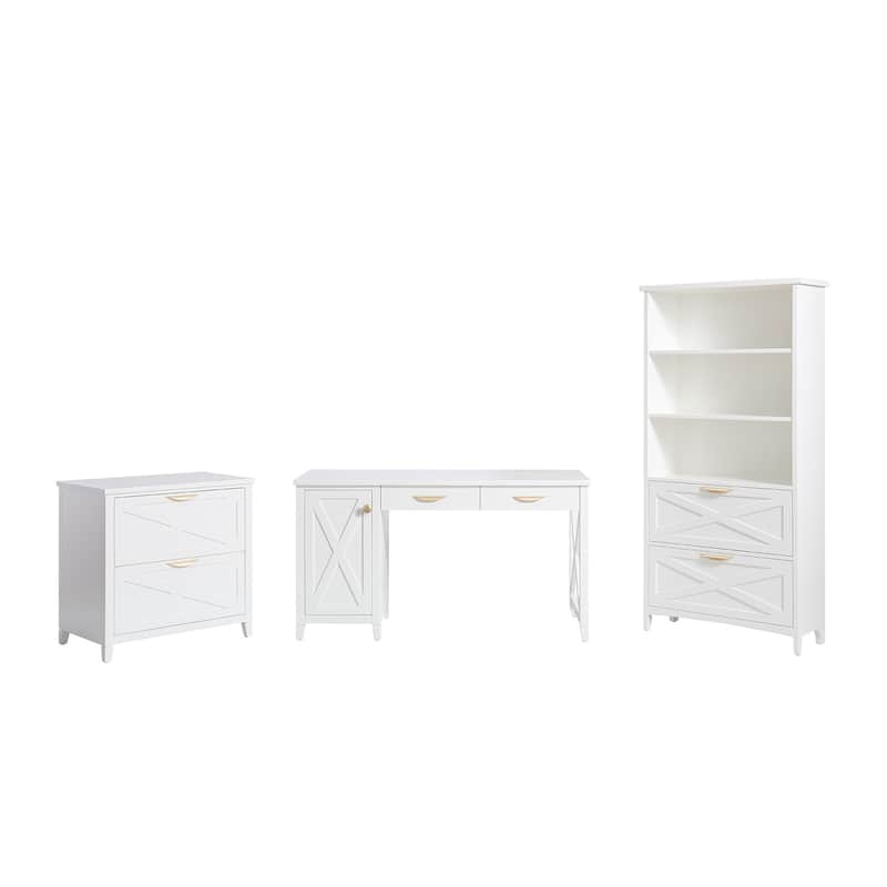 Pescara 55"Writing desk in White