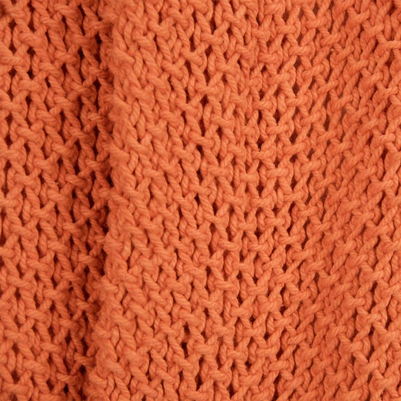 Rizzy Home Knitted Solid Color Throw, 50"X60"