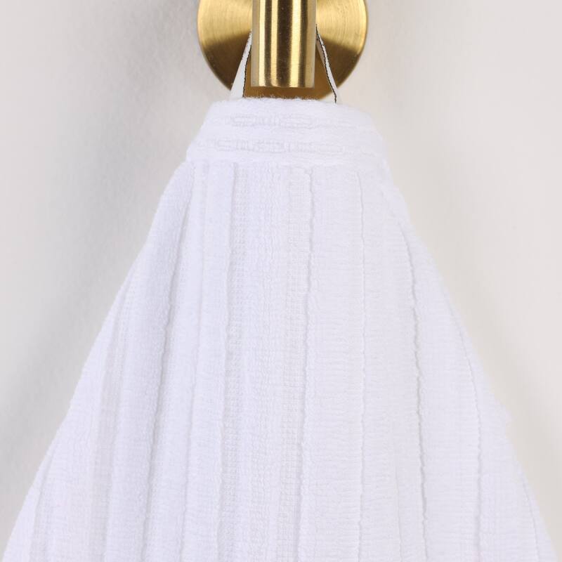 Superior Soho Ribbed Cotton Bath Towel Set of 2