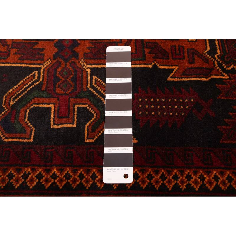 ECARPETGALLERY Hand-knotted Teimani Black Wool Rug - 4'0 x 6'7