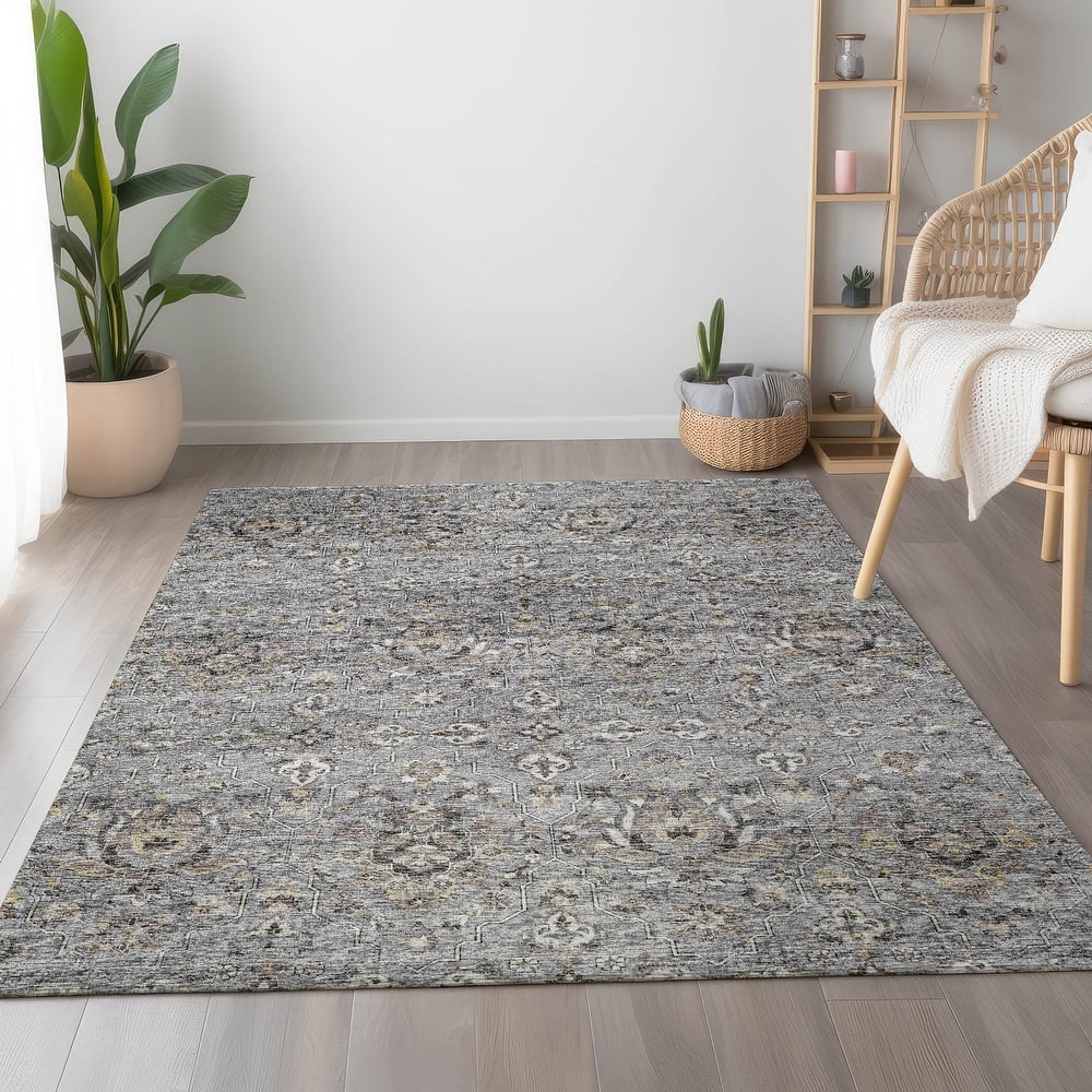 Premium Washable Super Soft Traditional Kashan Mayfield Rug