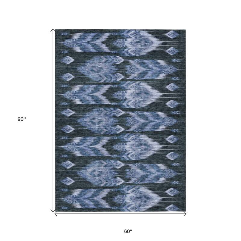HomeRoots Southwestern Transitional Rectangle Outdoor Rug