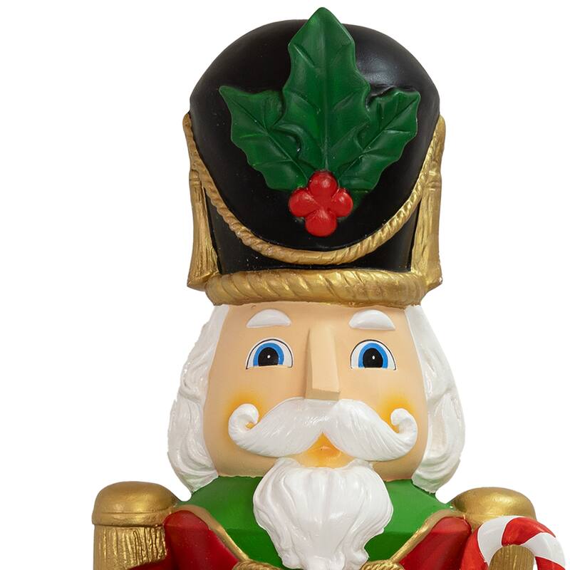 Sunnydaze Karl the Christmas Nutcracker Statue - 48"