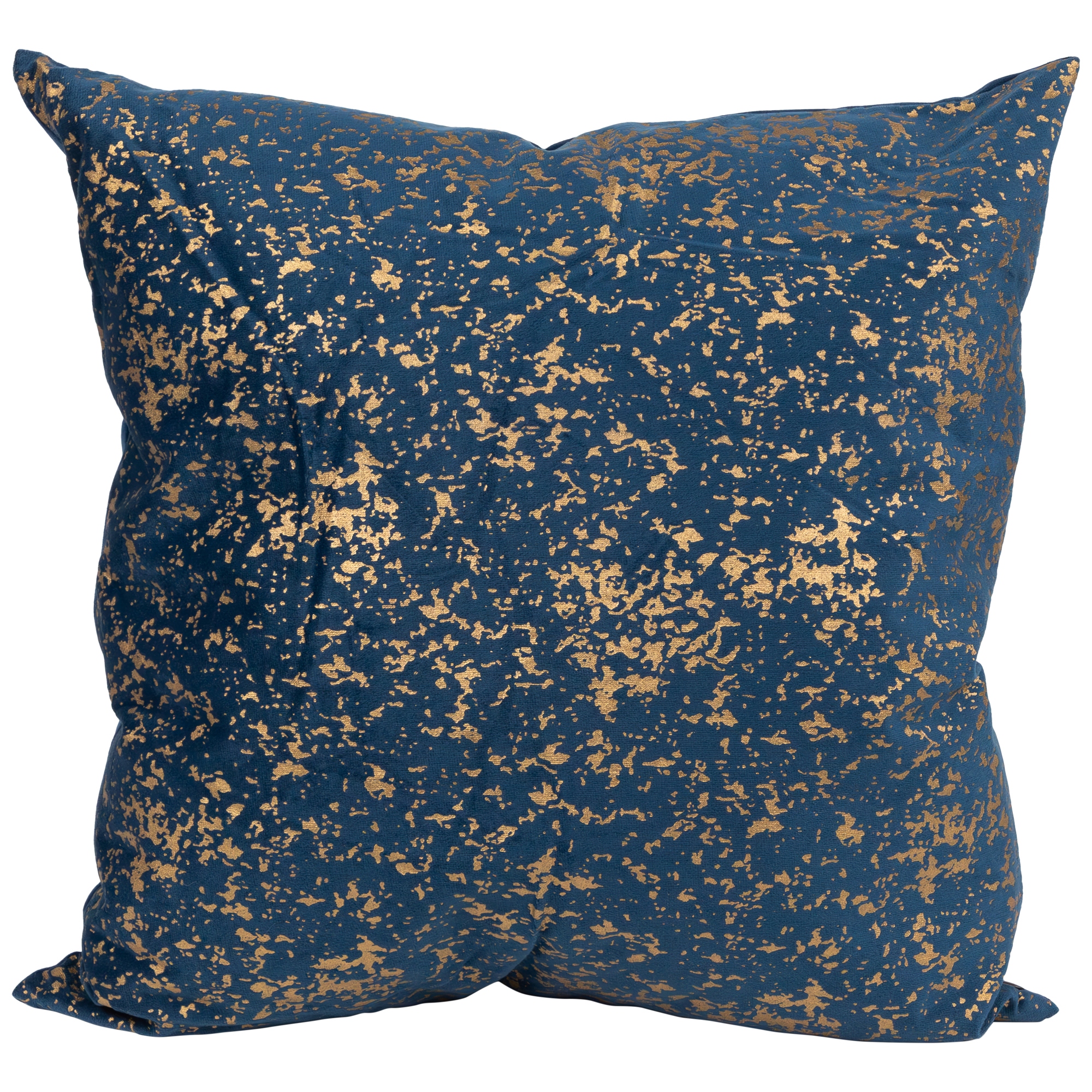 Navy blue and gold throw pillows cheap