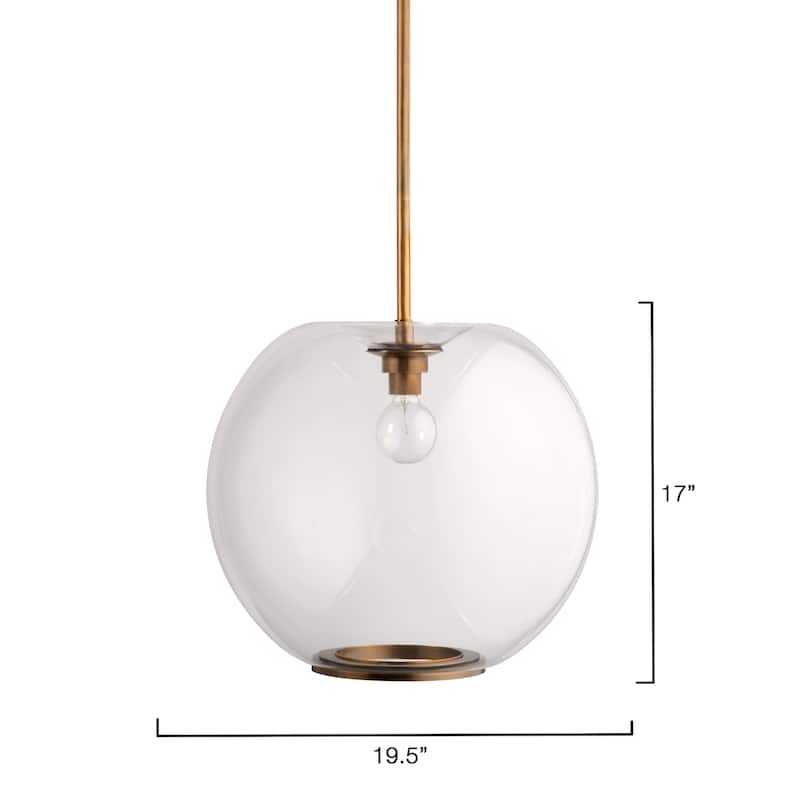 Jamie Young Helium 1-Light Blown Glass Pendant