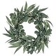 preview thumbnail 1 of 3, Sullivans Artificial California Eucalyptus Wreath 24"H Green