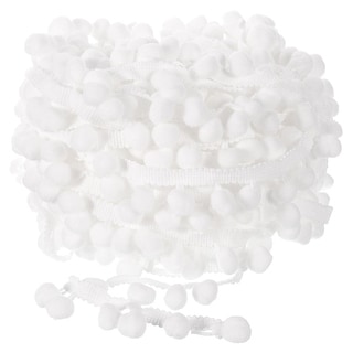 8 Irade Nastro con Pom Pom Ball Fringe Trim,Accessorio,Colori Misti