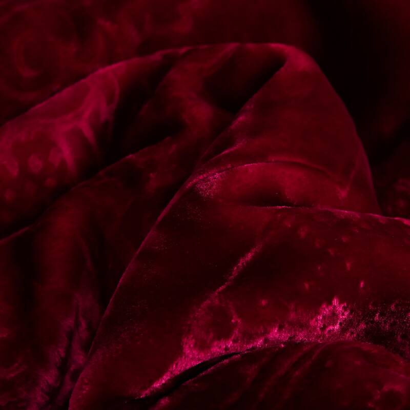 Solid Micromink Sherpa Comforter Bed Set