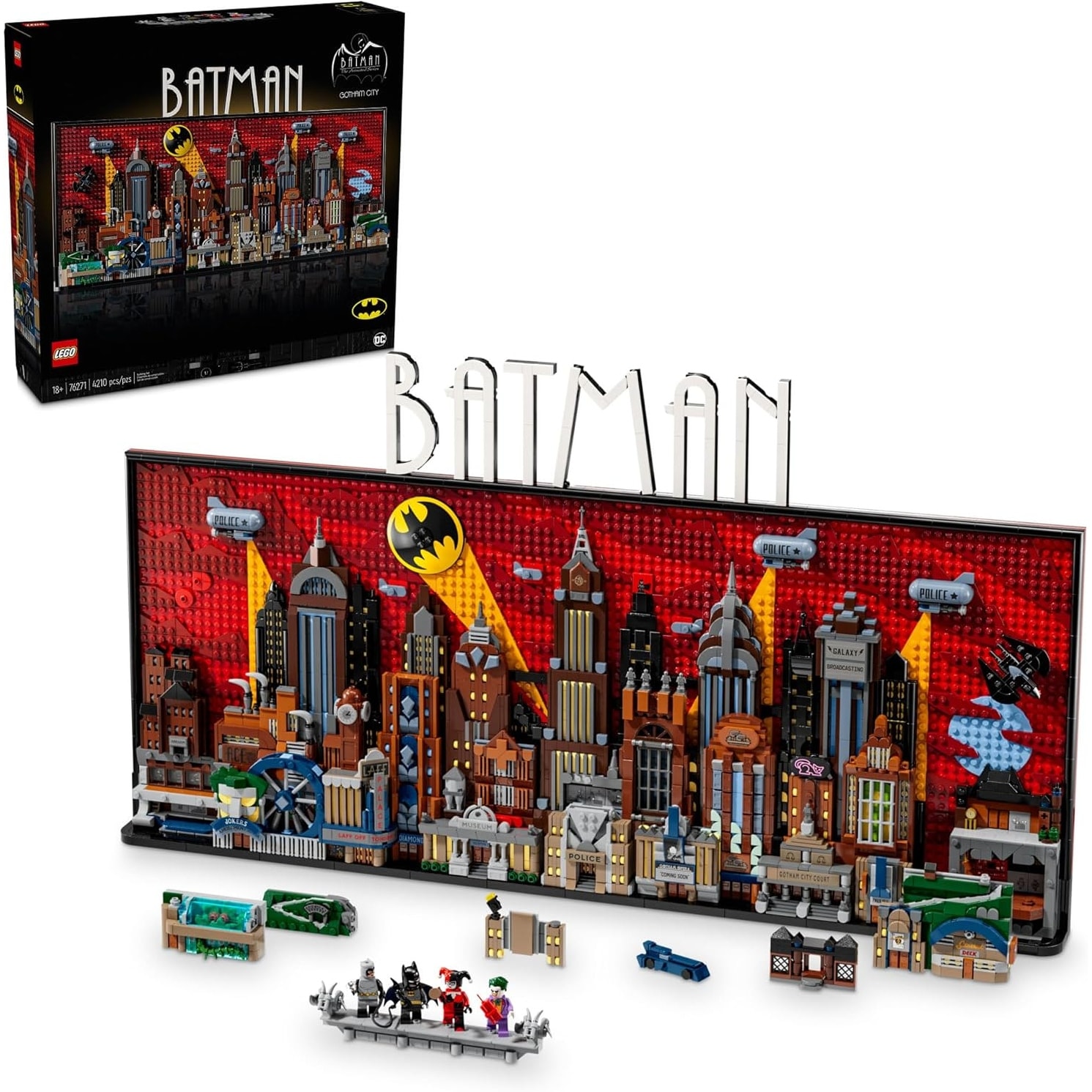 LEGO Batman, The Animated Series Gotham City Building Set, 4210 Pieces, Age 18+