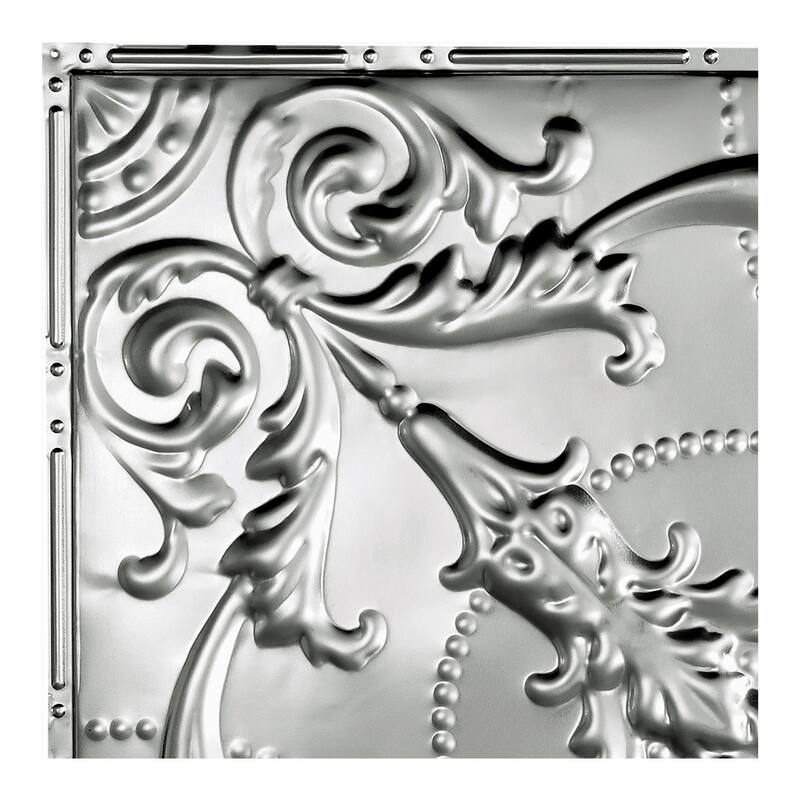 Great Lakes Tin Saginaw Lay-in Ceiling Tile - Unfinished - Sample