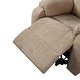 preview thumbnail 38 of 37, Chenille Manual Recliner with 3-Position Adjustable Backrest, Soft Foam Seat, Durable Frame, 330LB Weight Support