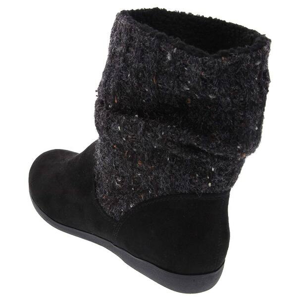 Shop Rampage Women S Bettey Slouch Winter Sweater Flat Low Shaft