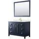 Option Dark Blue, Gold Trim, Giotto Quartz Top