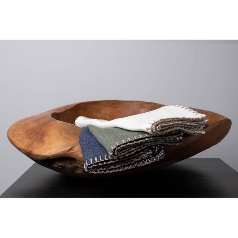 Brody Linen Cocktail Napkin Set (Set of 4)