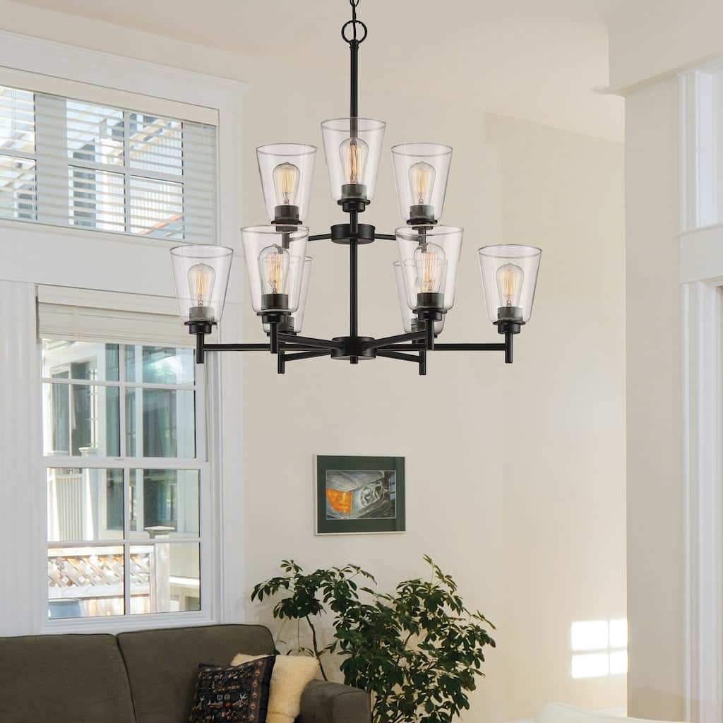 Westin 9 Light Chandelier - Matte