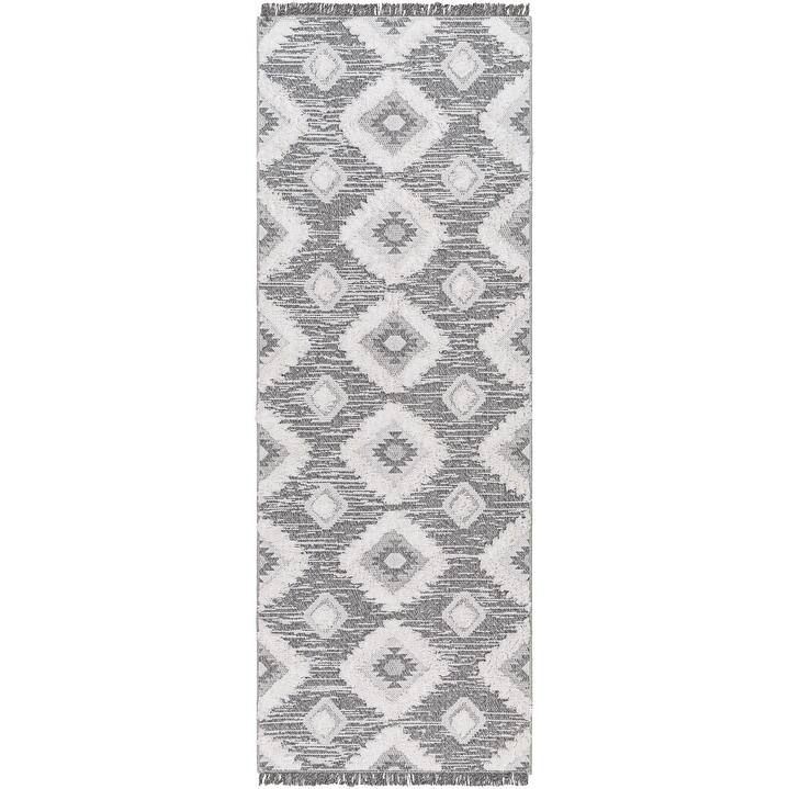 Livabliss Morocotton Boho Diamond Cotton Area Rug