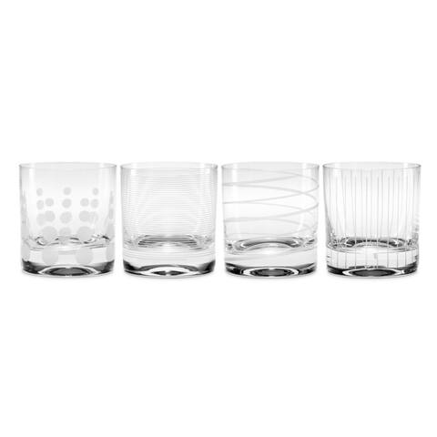Mikasa 'Cheers' 12.75 oz. Double Old Fashioned Glass (Set of 4)