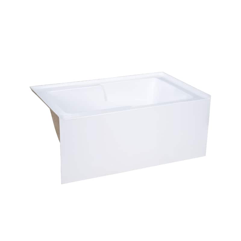 Swiss Madison SM-AB596 Voltaire 48" Three Wall Alcove Acrylic Soaking