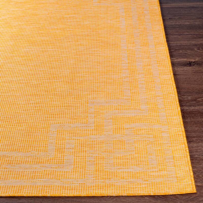 Livabliss Esana Traditional Border Outdoor Area Rug