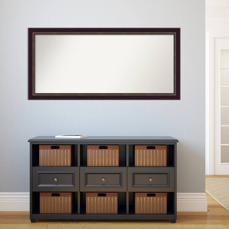 Oversized Wall Mirror Choose Your Custom Size - Signore Bronze Frame