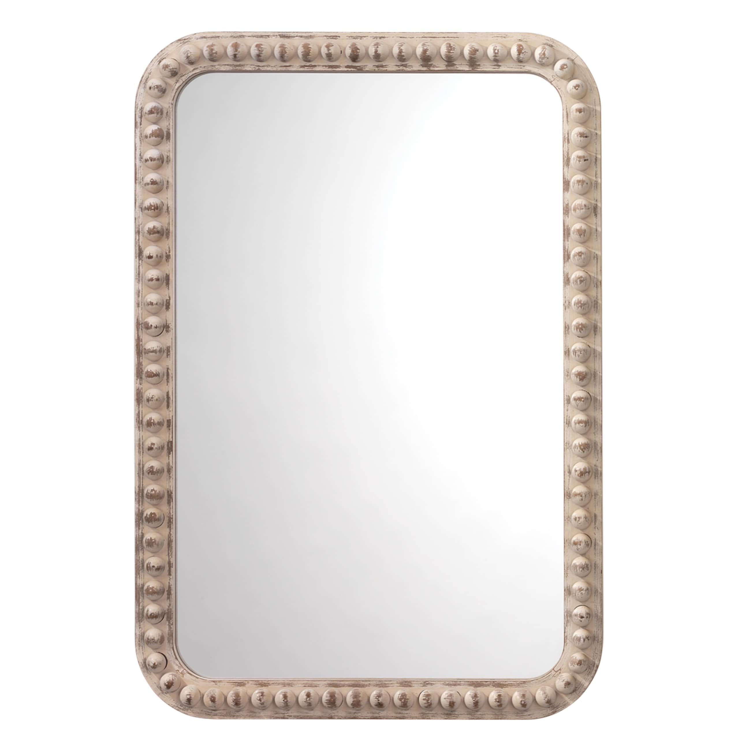 Alden Decor Claire Beaded Mirror